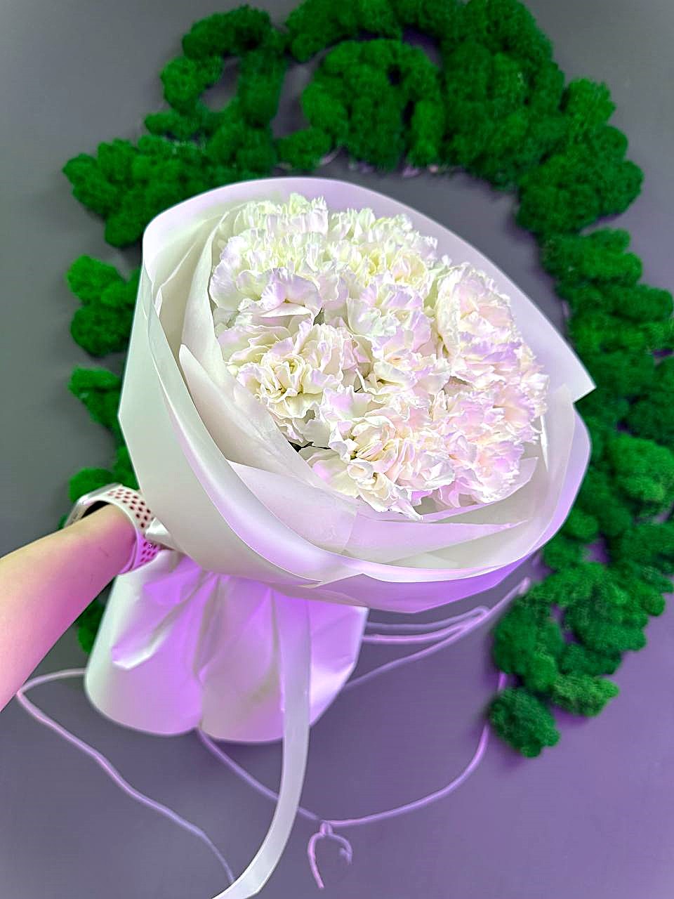 Букет из диантусов