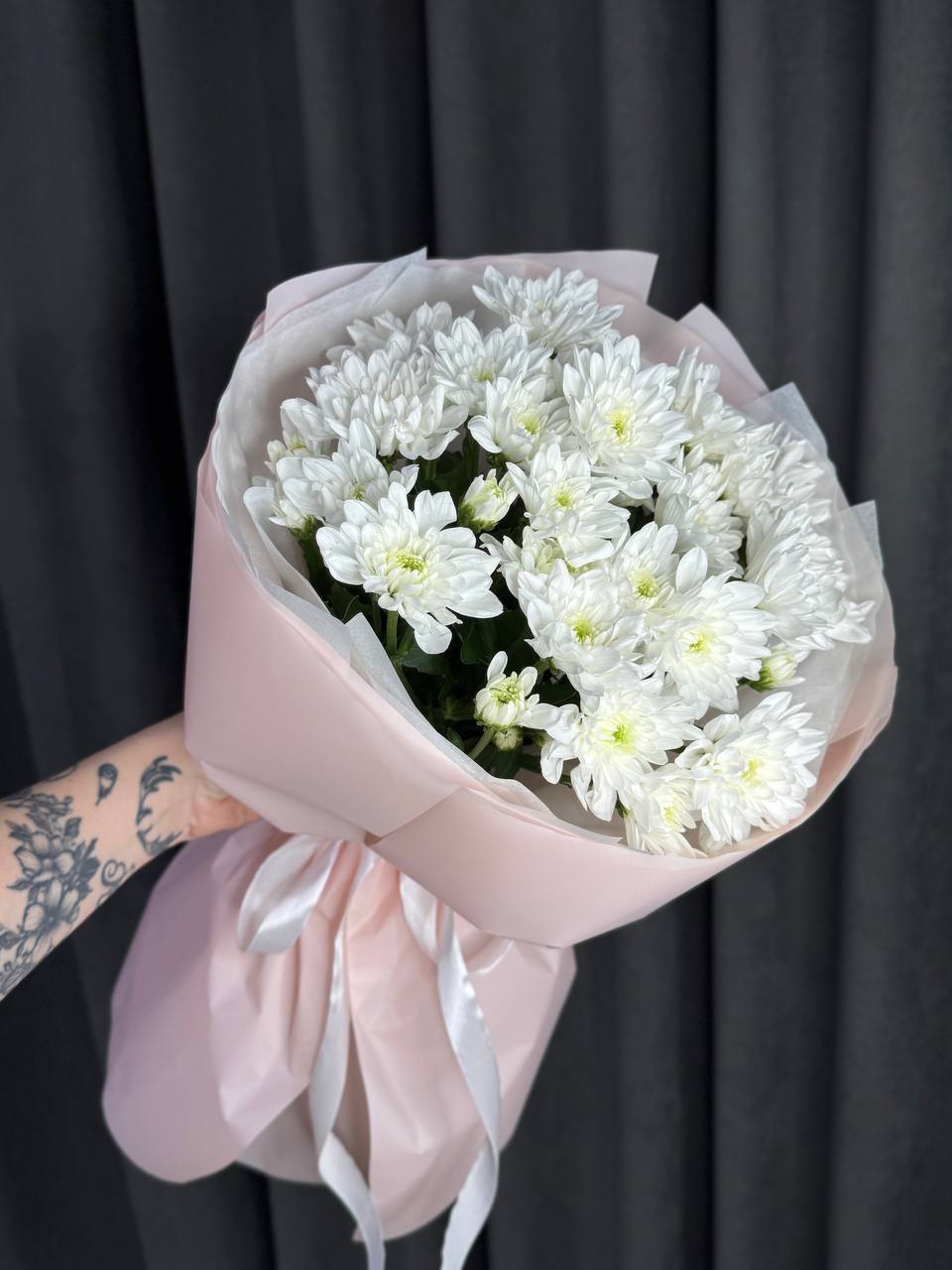 Букет из хризантем